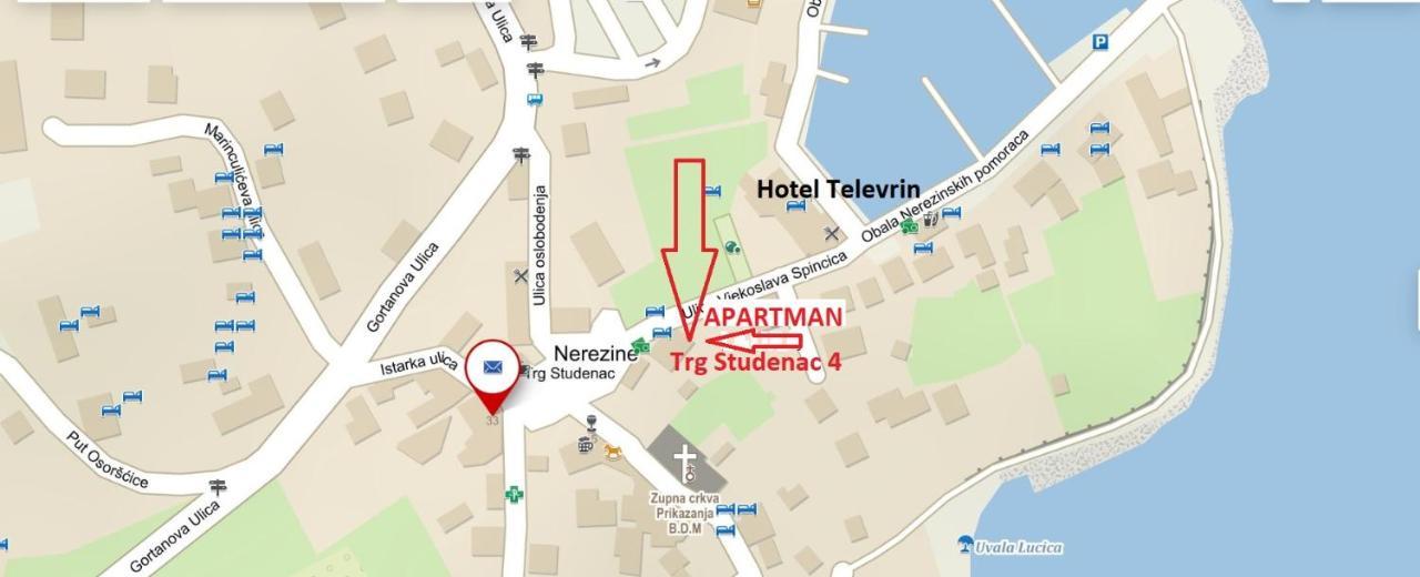 Nerezine Apartmany Centrum Εξωτερικό φωτογραφία